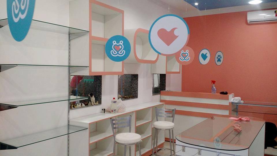 Interior do Pet Funny